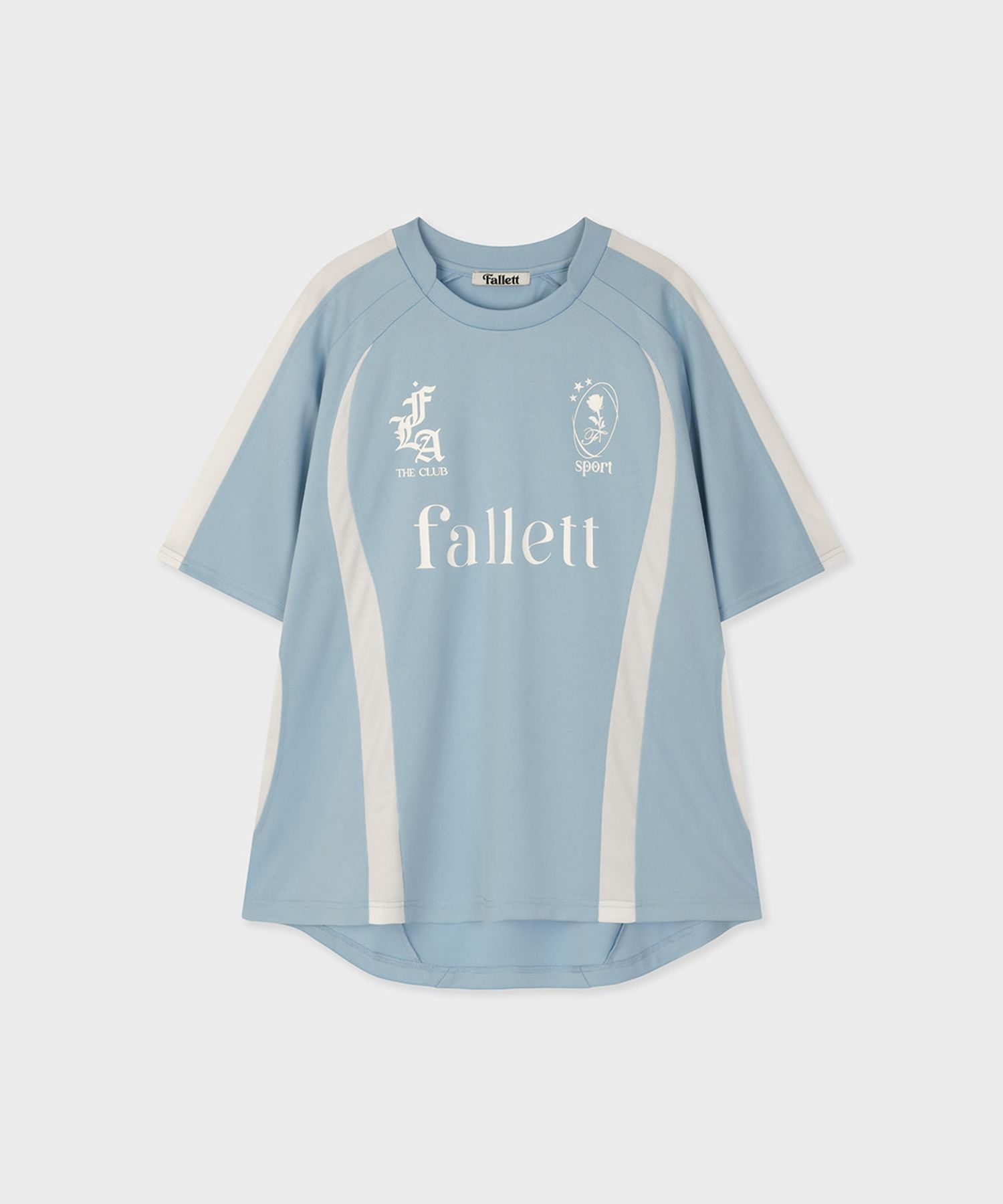MUSINSA | FALLETT Sports Club Football Jersey Sky Blue