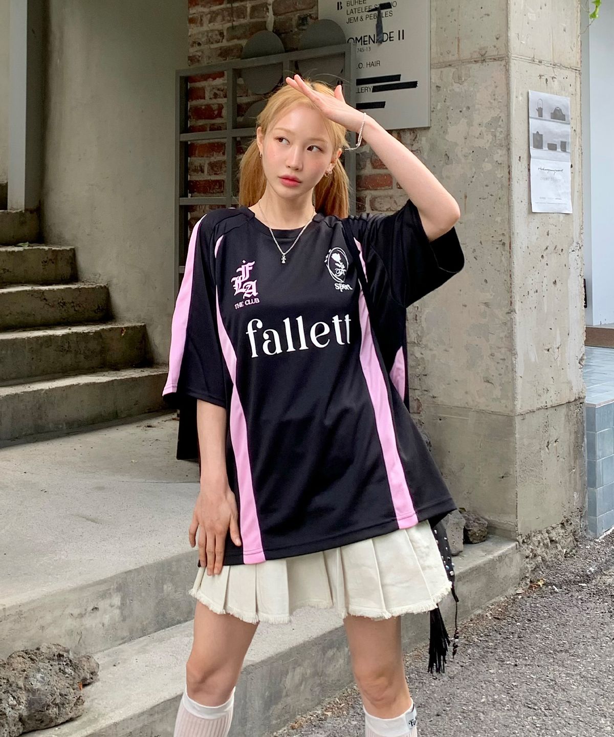 팔렛(FALLETT) 스포츠 클럽 풋볼 져지 화이트