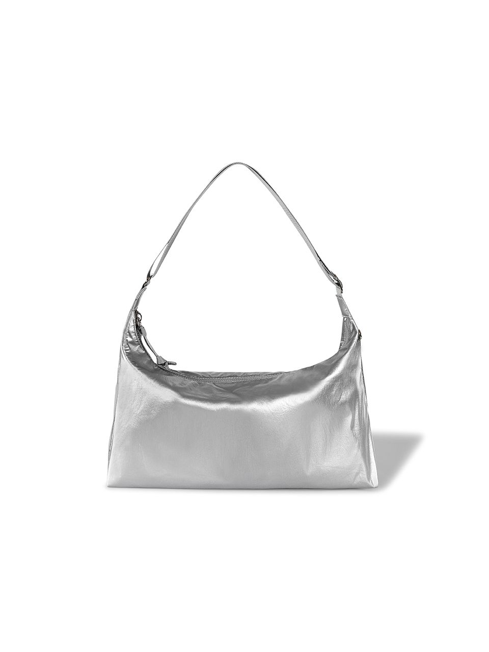 【FENNEC】★人気★FABRIC HOBO BAG★SILVER MUSINSA | fennec MEDIUM HOBO - SILVER