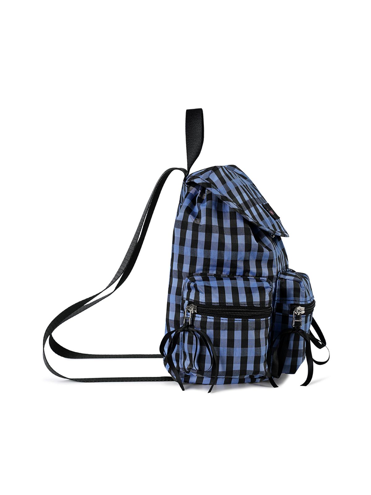 페넥(FENNEC) BERRY POCKET BACKPACK - CHECK BLUE