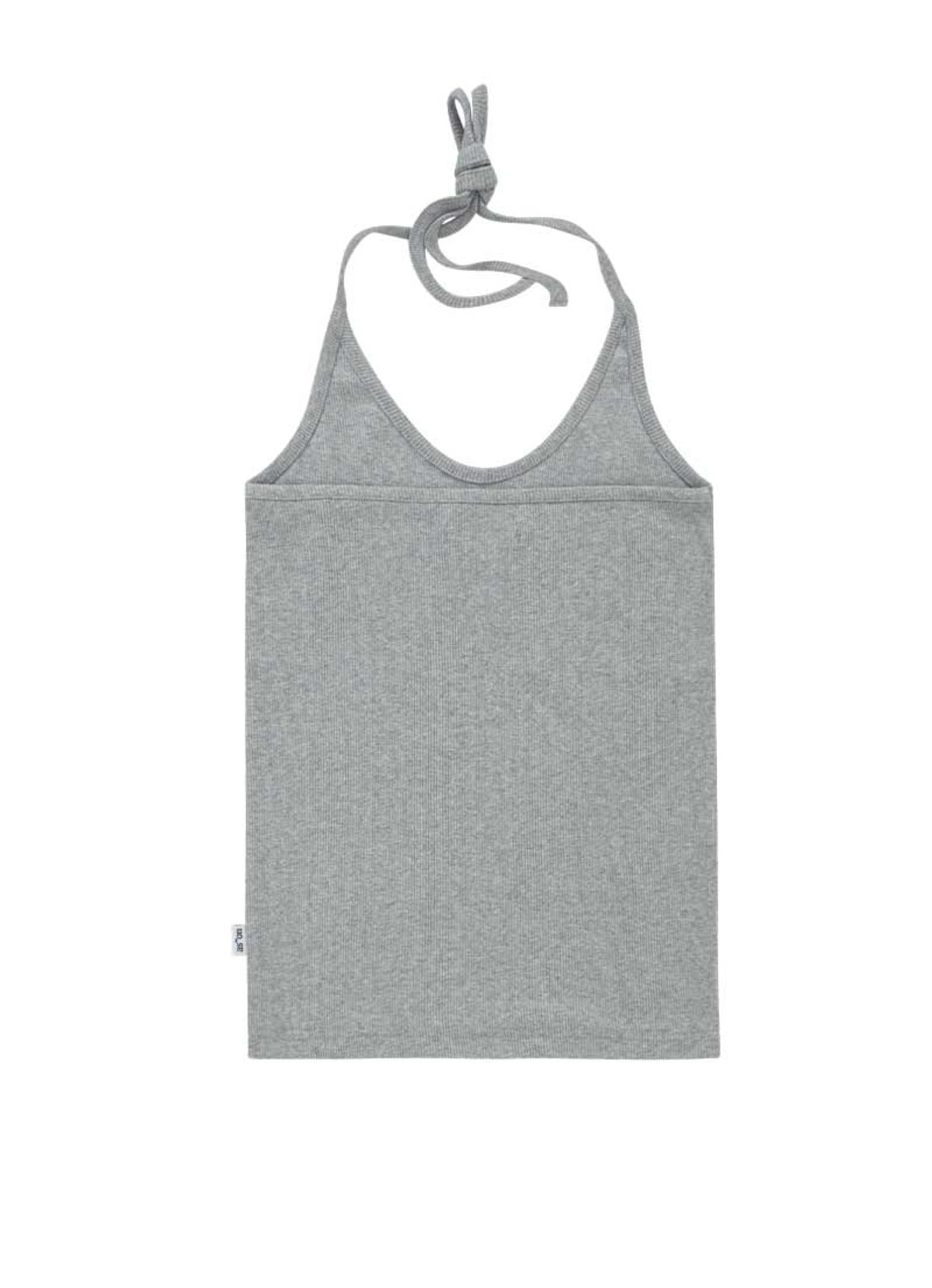 애즈온(ASON) HATTIE HALTER NECK SLEEVELESS / GRAY