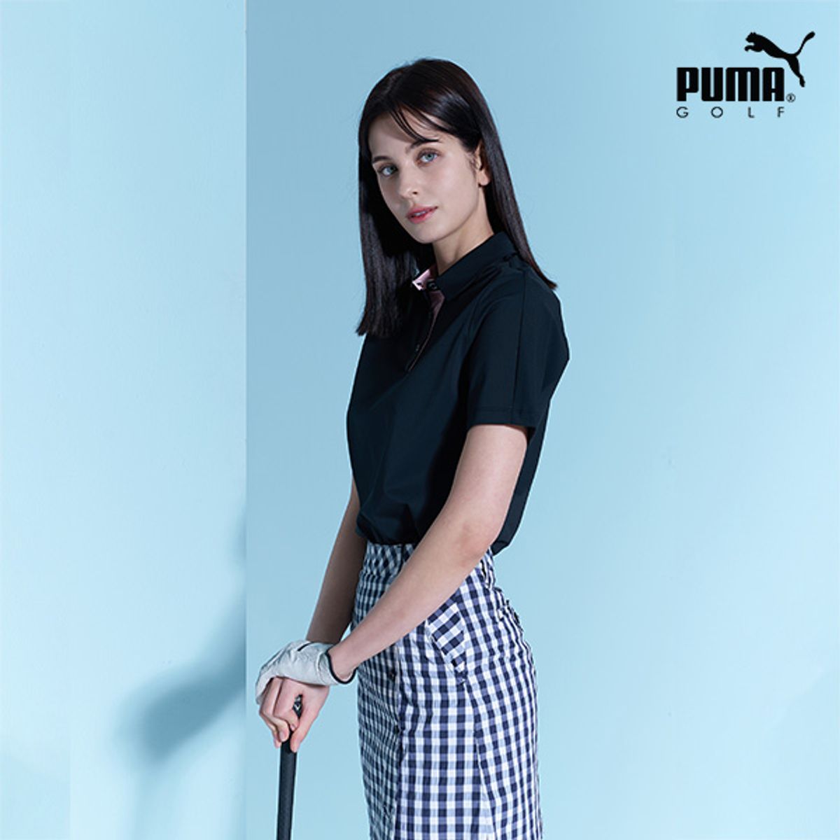 푸마 골프(PUMA GOLF) 여성 트리코트 반팔티 3Color