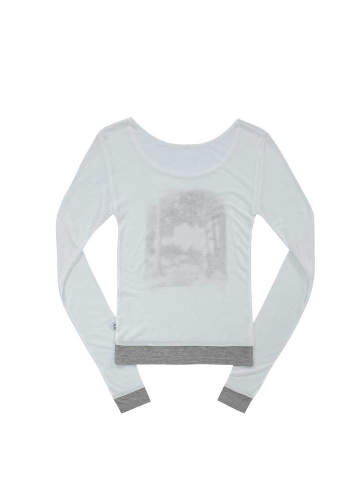애즈온(ASON) FOREST LAYERED T / WHITE