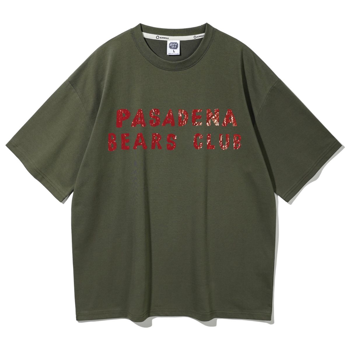 앨빈클로(ALVINCLO) BEARS CLUB 오버핏 반팔티 AST4573 (4 COLOR)