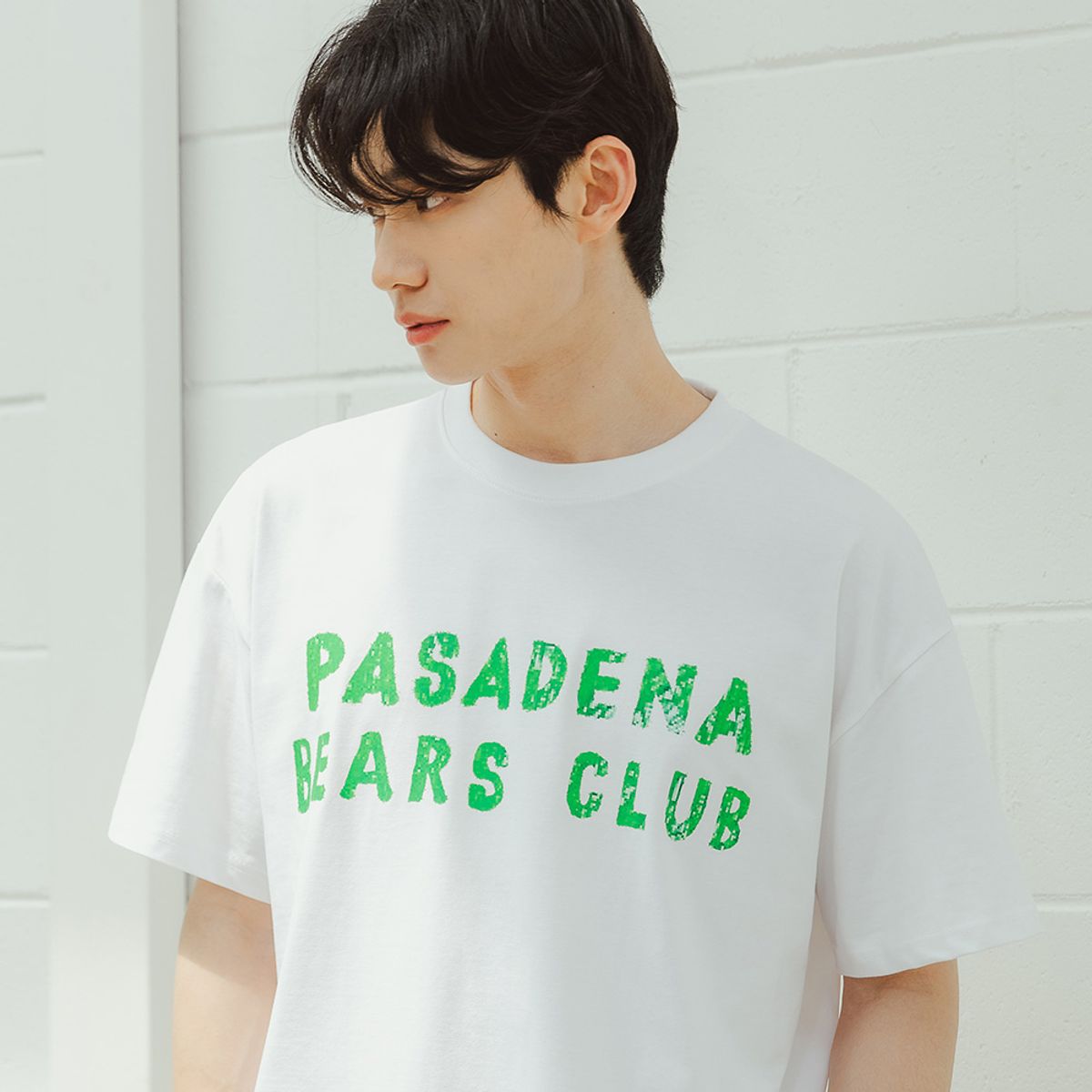 앨빈클로(ALVINCLO) BEARS CLUB 오버핏 반팔티 AST4573 (4 COLOR)