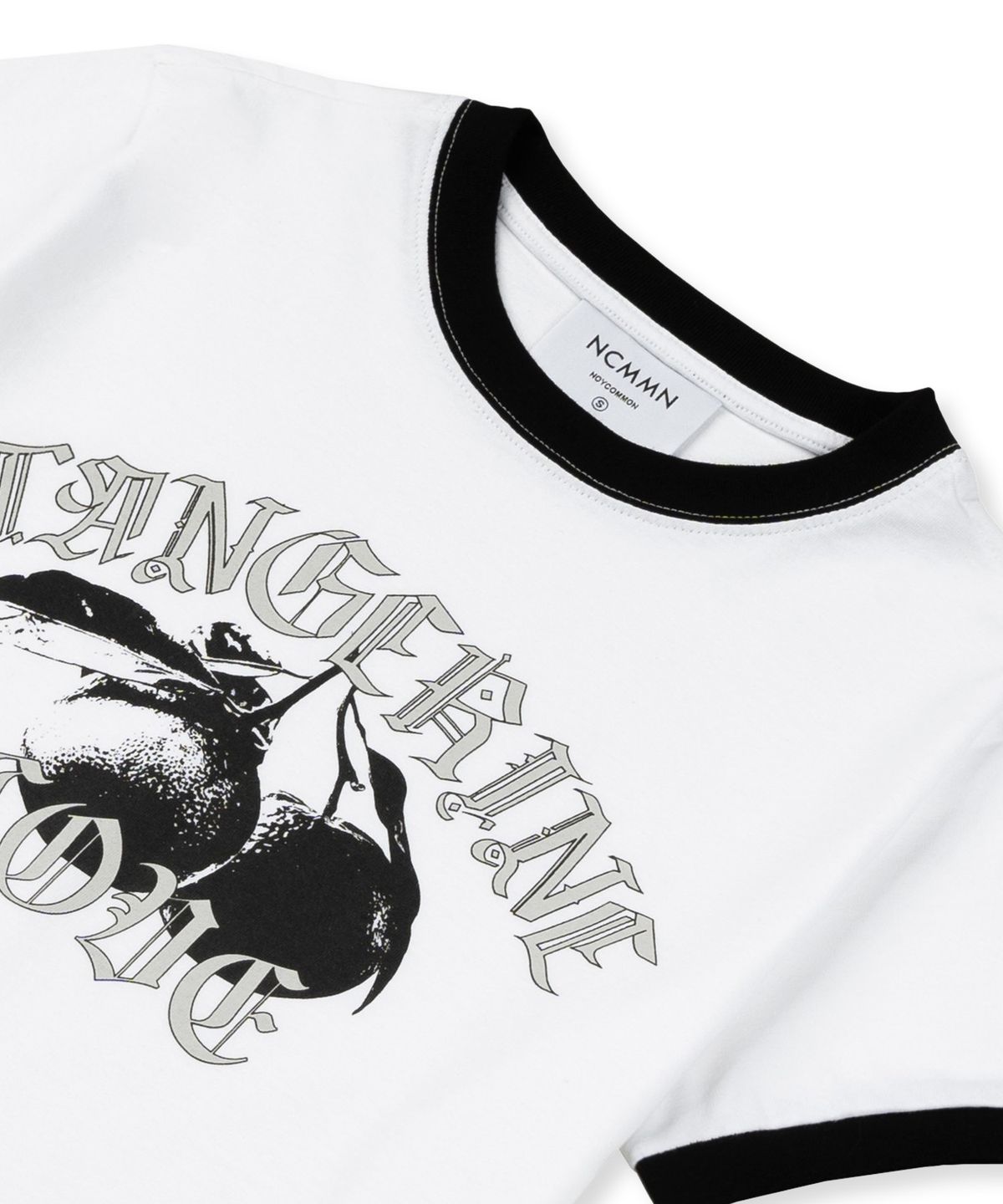 노이커먼(NOYCOMMON) TANGERINE RINGER TEE WH