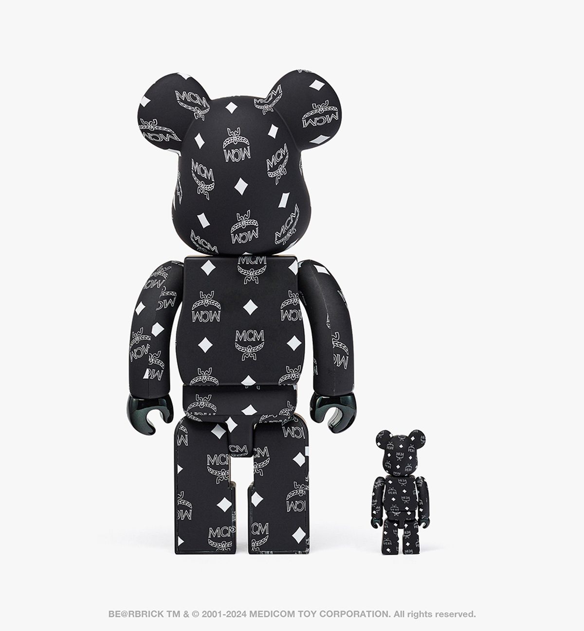엠씨엠(MCM) MCM X BE@RBRICK 100% & 400% Set