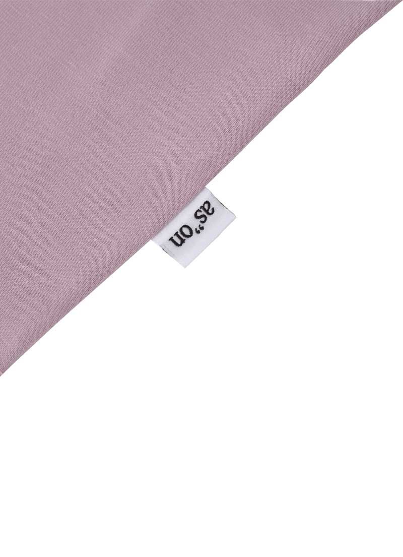MUSINSA | ASON HOLIDAY CROPPED T-SHIRT / PALE-PURPLE