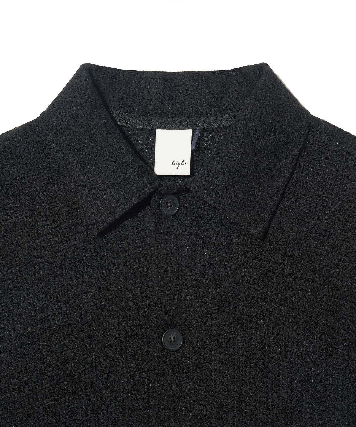다이아몬드 레이라(DIAMOND LAYLA) Hammock knit 1/2 Shirt S146