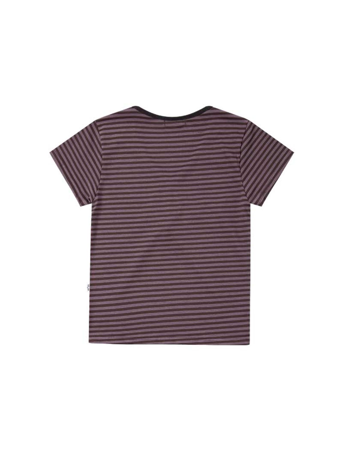 애즈온(ASON) CANDY STRIPE T / PURPLE