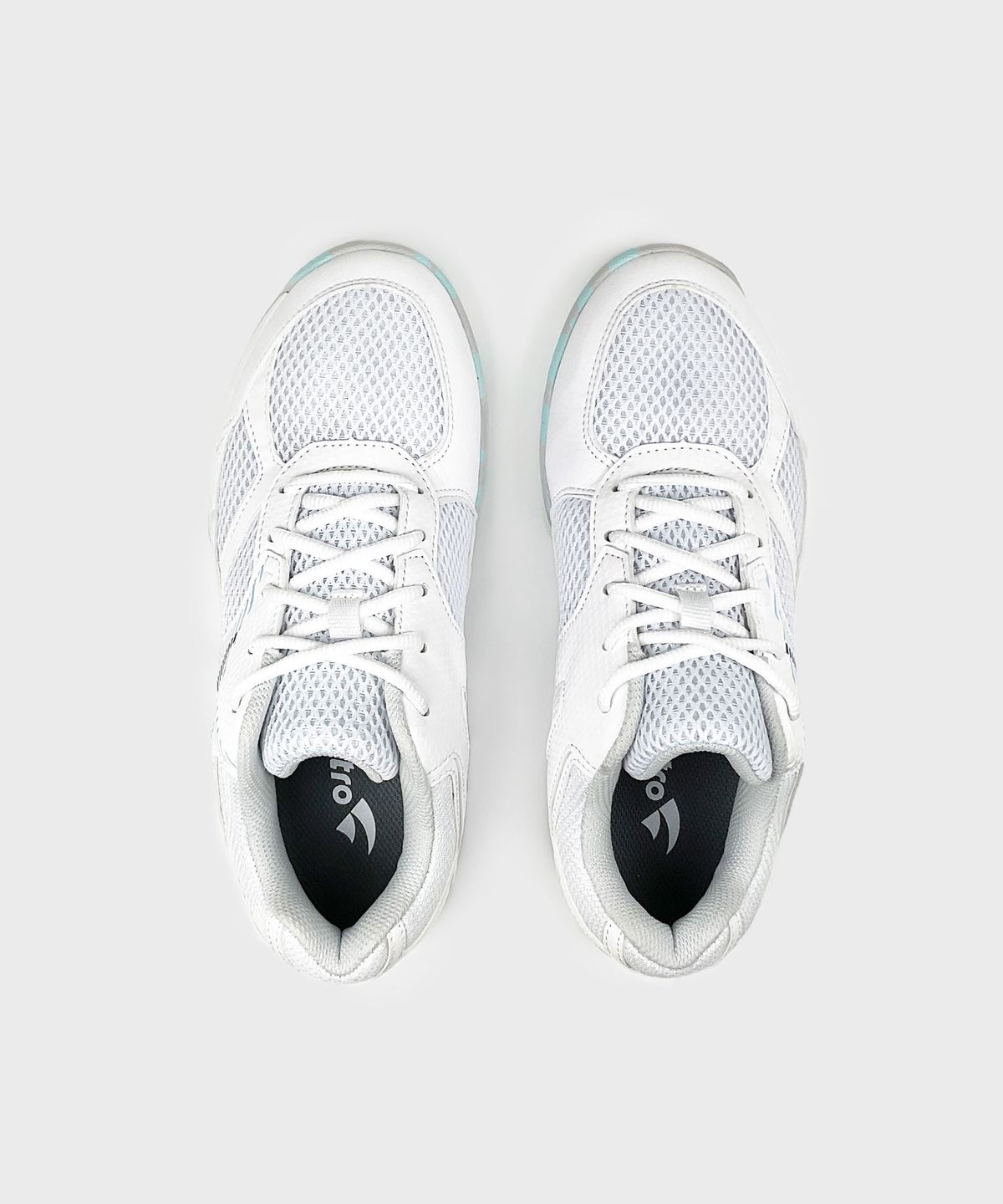 비트로(VITRO) 남녀공용 배드민턴화 스턴 STUN(WHT/S.BLUE)