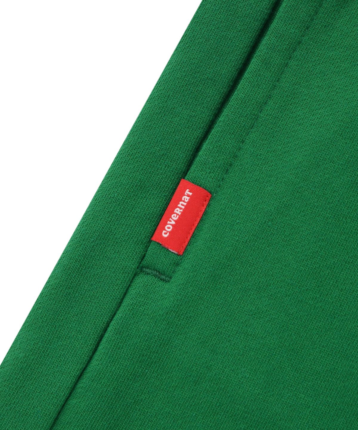 커버낫 우먼(COVERNAT WOMAN) 우먼 클로버하트 스웻 쇼츠 Green