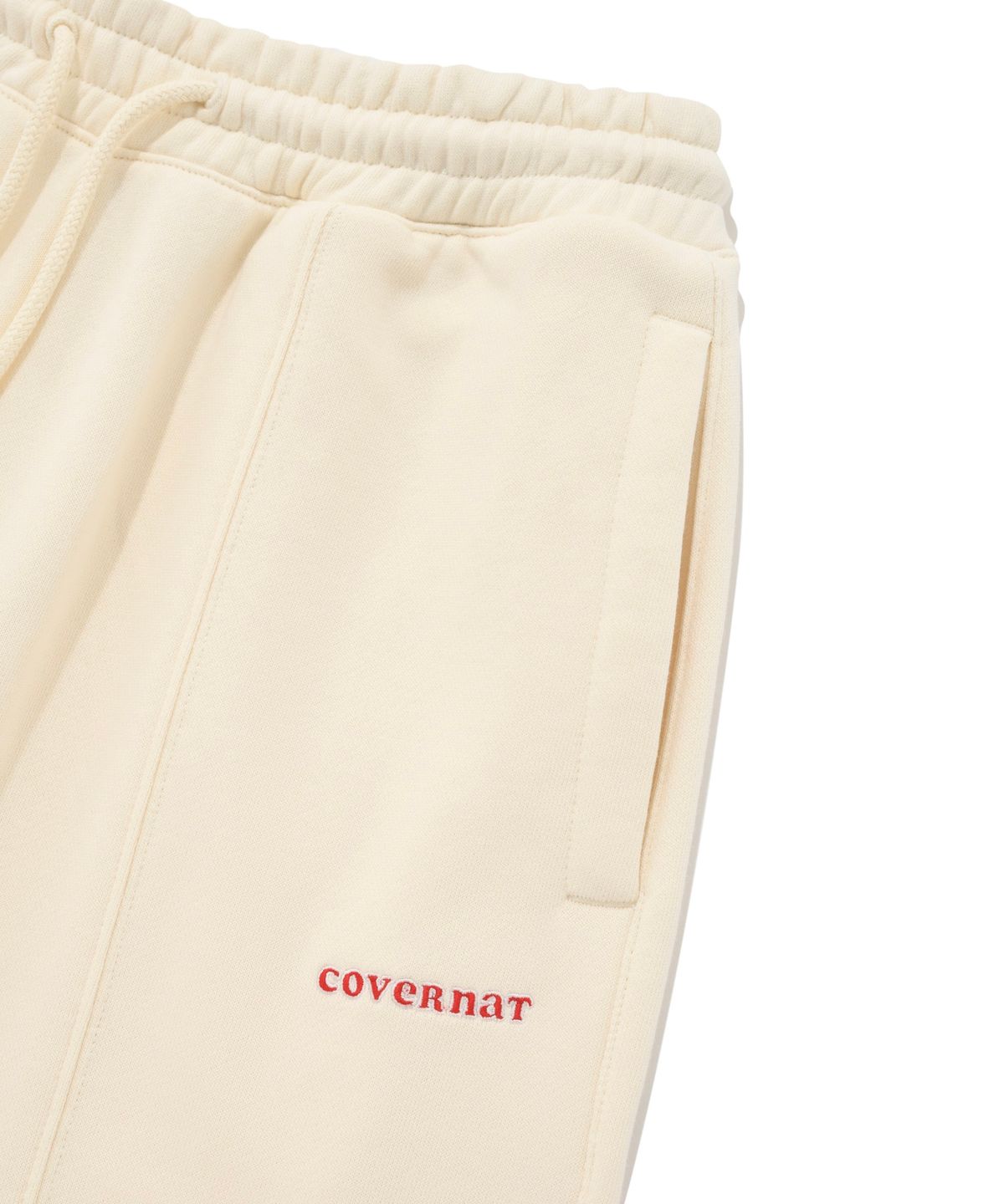 커버낫 우먼(COVERNAT WOMAN) 우먼 2WAY 스웻 팬츠 Cream