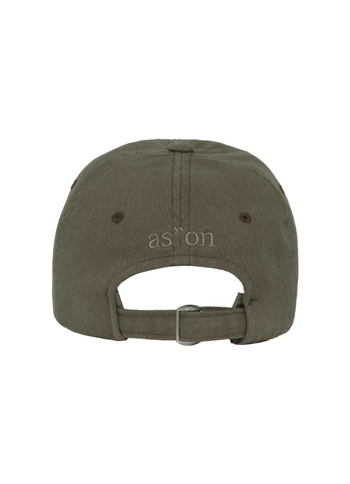 애즈온(ASON) PATCH BALL CAP / KHAKI
