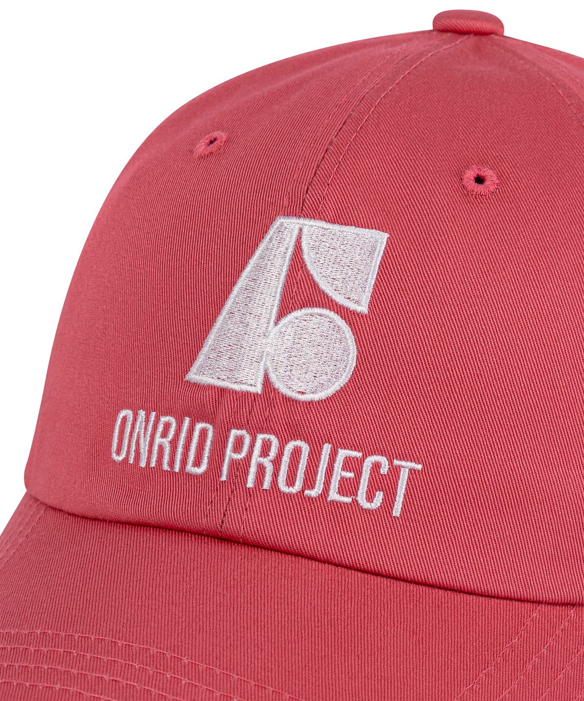 온리드프로젝트(ONRIDPROJECT) 에센셜 심볼 볼캡 - 핑크