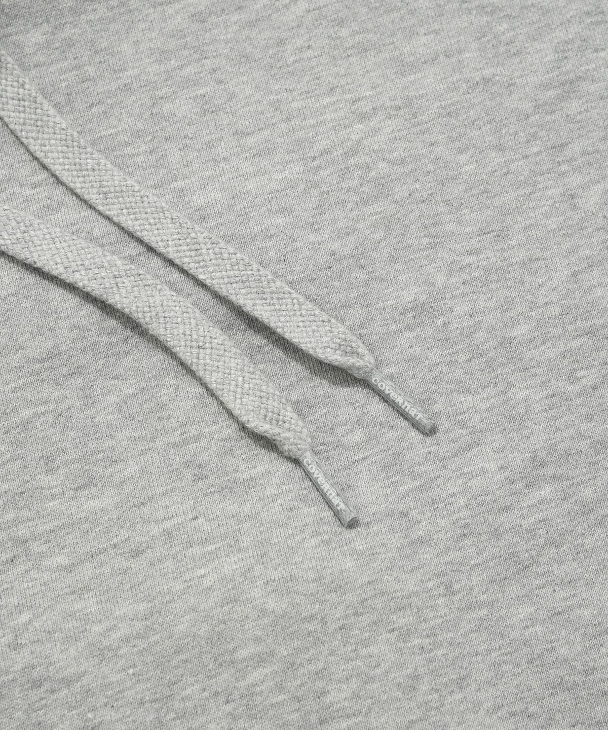 커버낫 우먼(COVERNAT WOMAN) 우먼 쿠퍼 로고 후디 Melange Gray