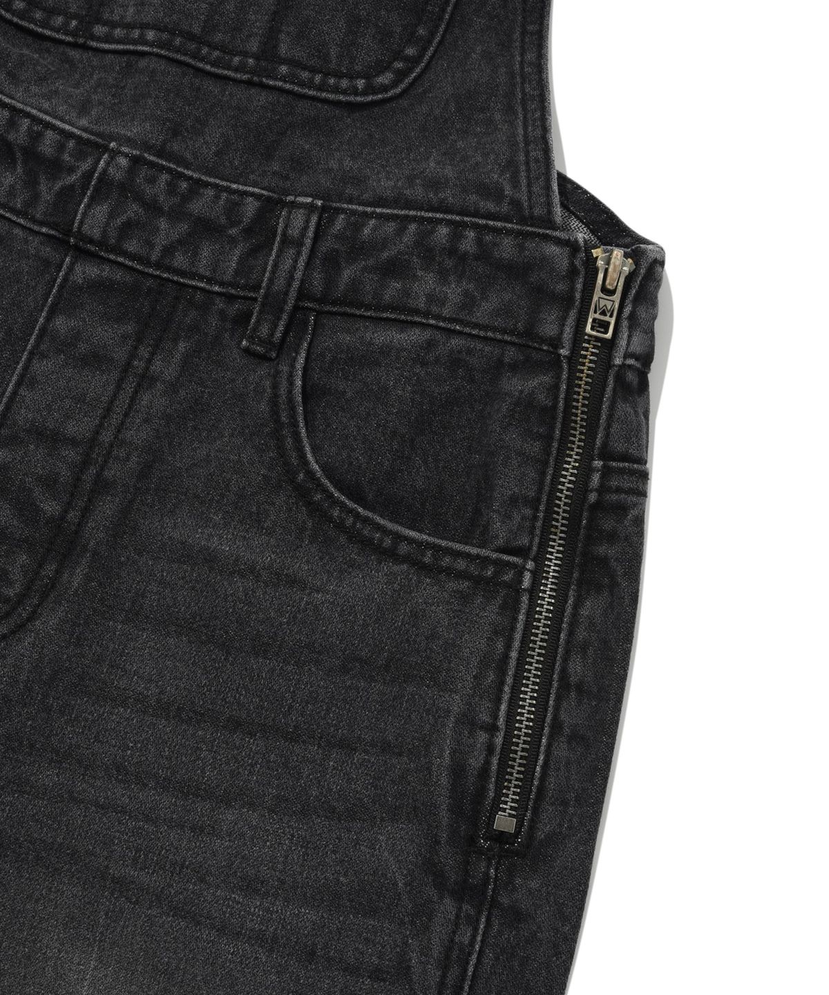 커버낫 우먼(COVERNAT WOMAN) [COVERNAT X WRANGLER] 우먼 레직기 오버롤 Dark Gray