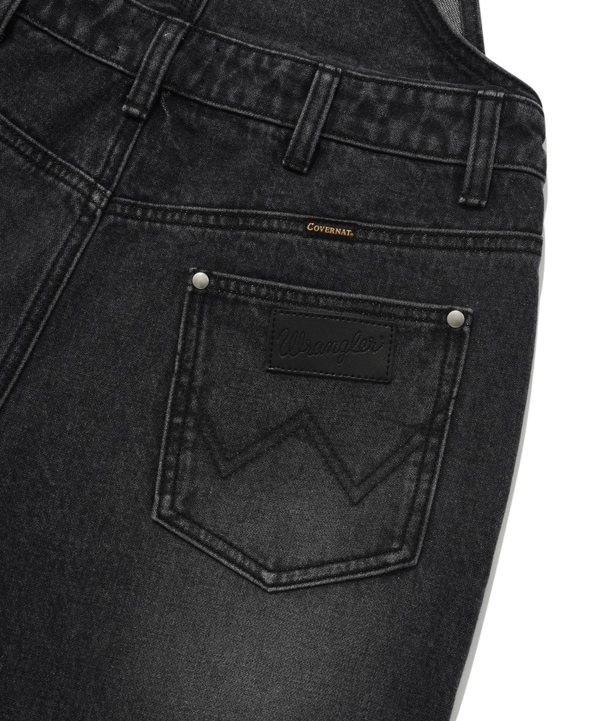 커버낫 우먼(COVERNAT WOMAN) [COVERNAT X WRANGLER] 우먼 레직기 오버롤 Dark Gray