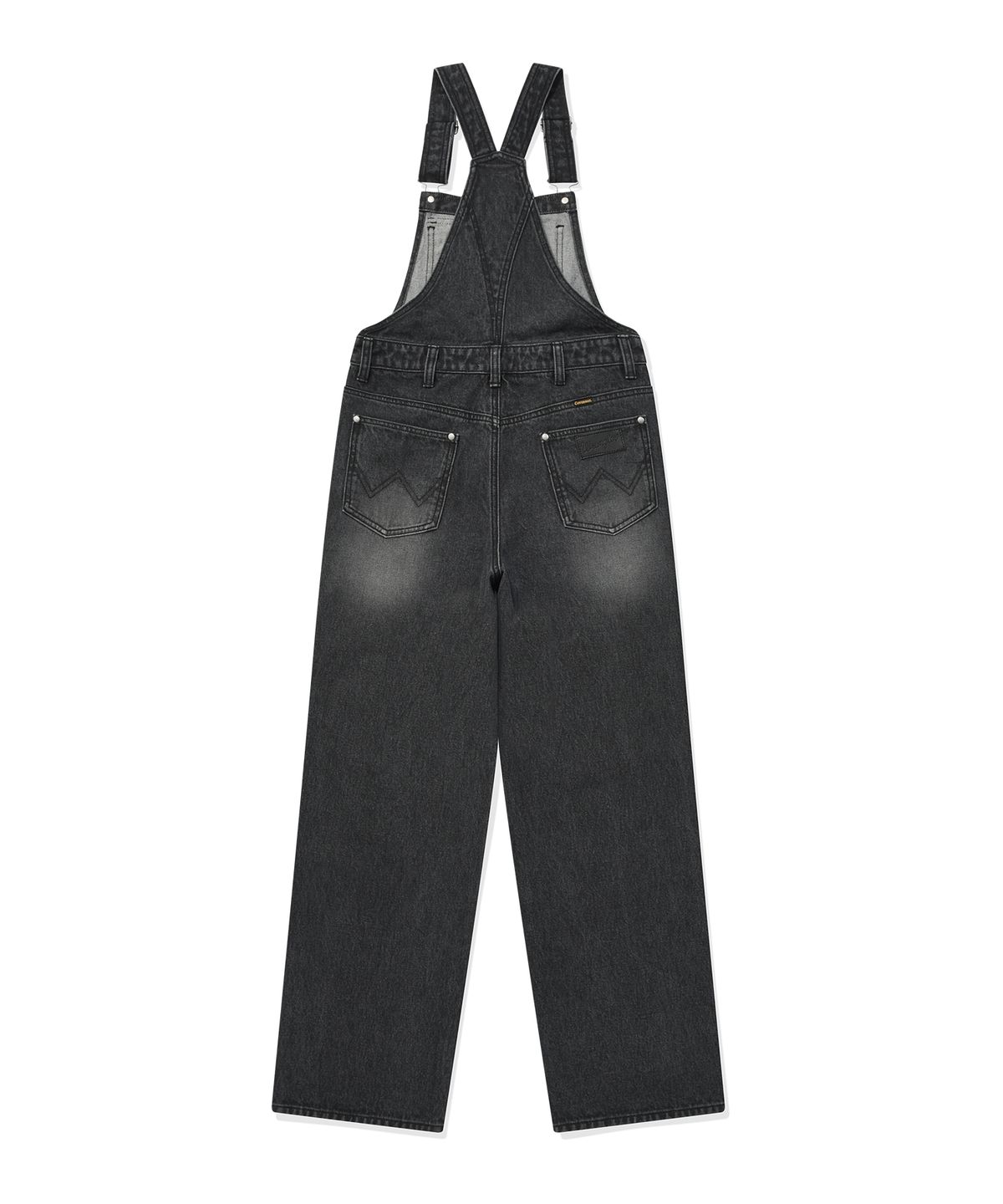 커버낫 우먼(COVERNAT WOMAN) [COVERNAT X WRANGLER] 우먼 레직기 오버롤 Dark Gray
