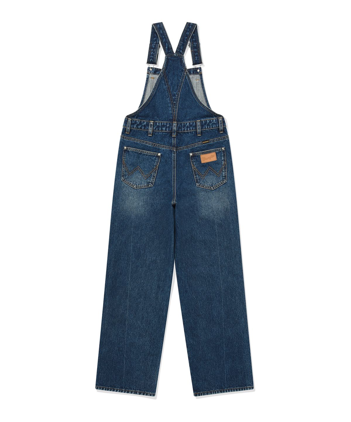 커버낫 우먼(COVERNAT WOMAN) [COVERNAT X WRANGLER] 우먼 레직기 오버롤 Indigo Medium