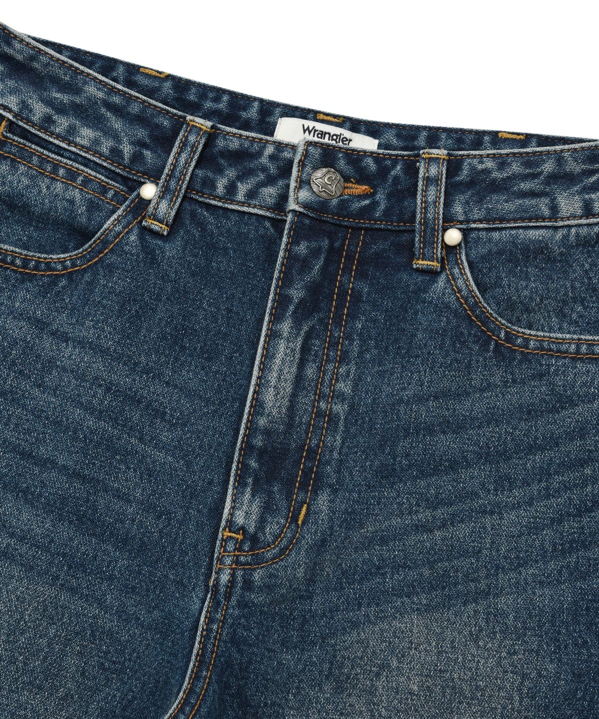 커버낫 우먼(COVERNAT WOMAN) [COVERNAT X WRANGLER] 우먼 오리지널 레직기 데님 팬츠 Indigo Medium