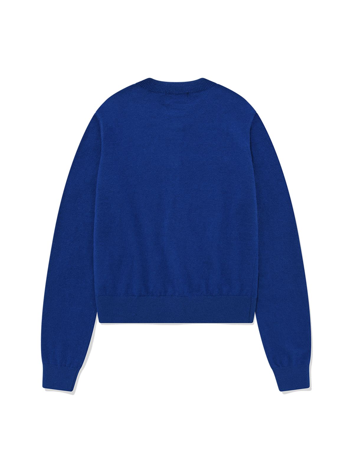 커버낫 우먼(COVERNAT WOMAN) 우먼 클로버하트 니트 가디건 Royal Blue