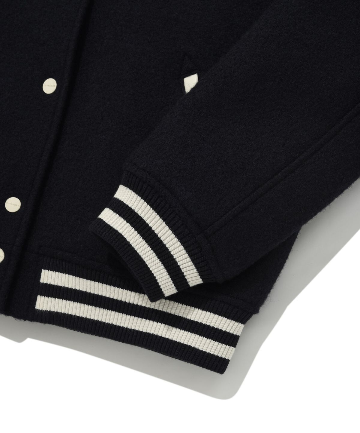 커버낫 우먼(COVERNAT WOMAN) 우먼 바시티 자켓 Navy