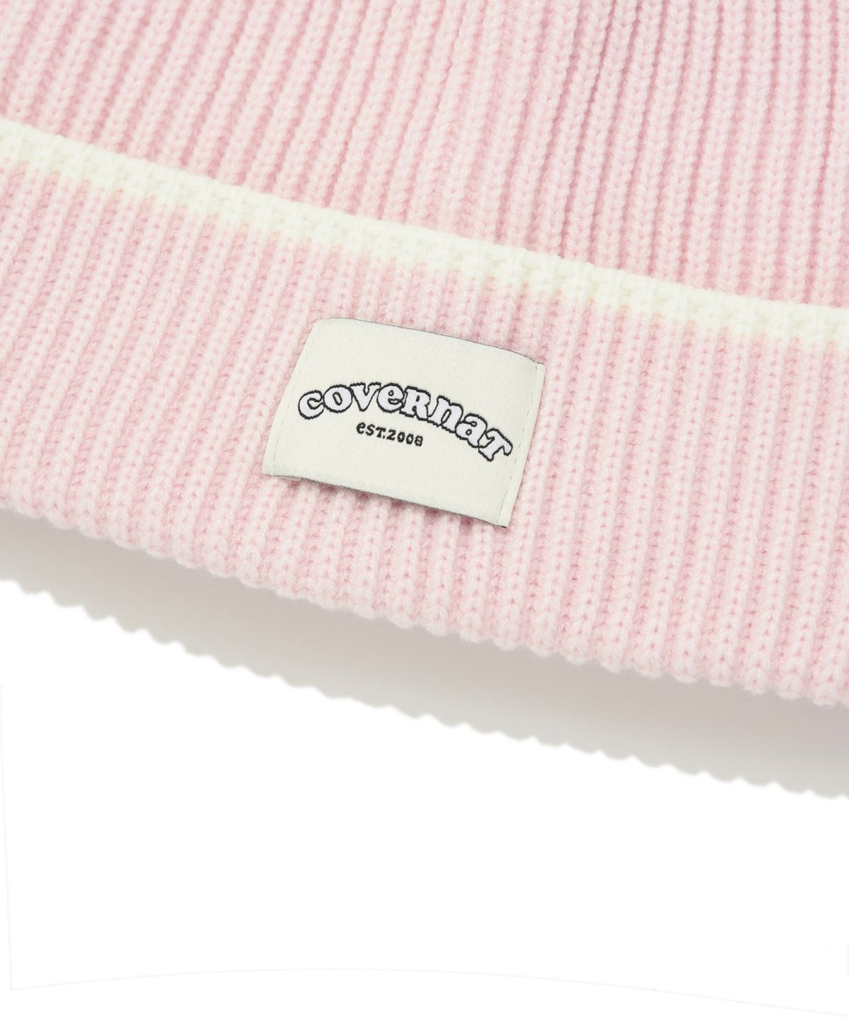 커버낫 우먼(COVERNAT WOMAN) 클로버하트 비니 Light Pink