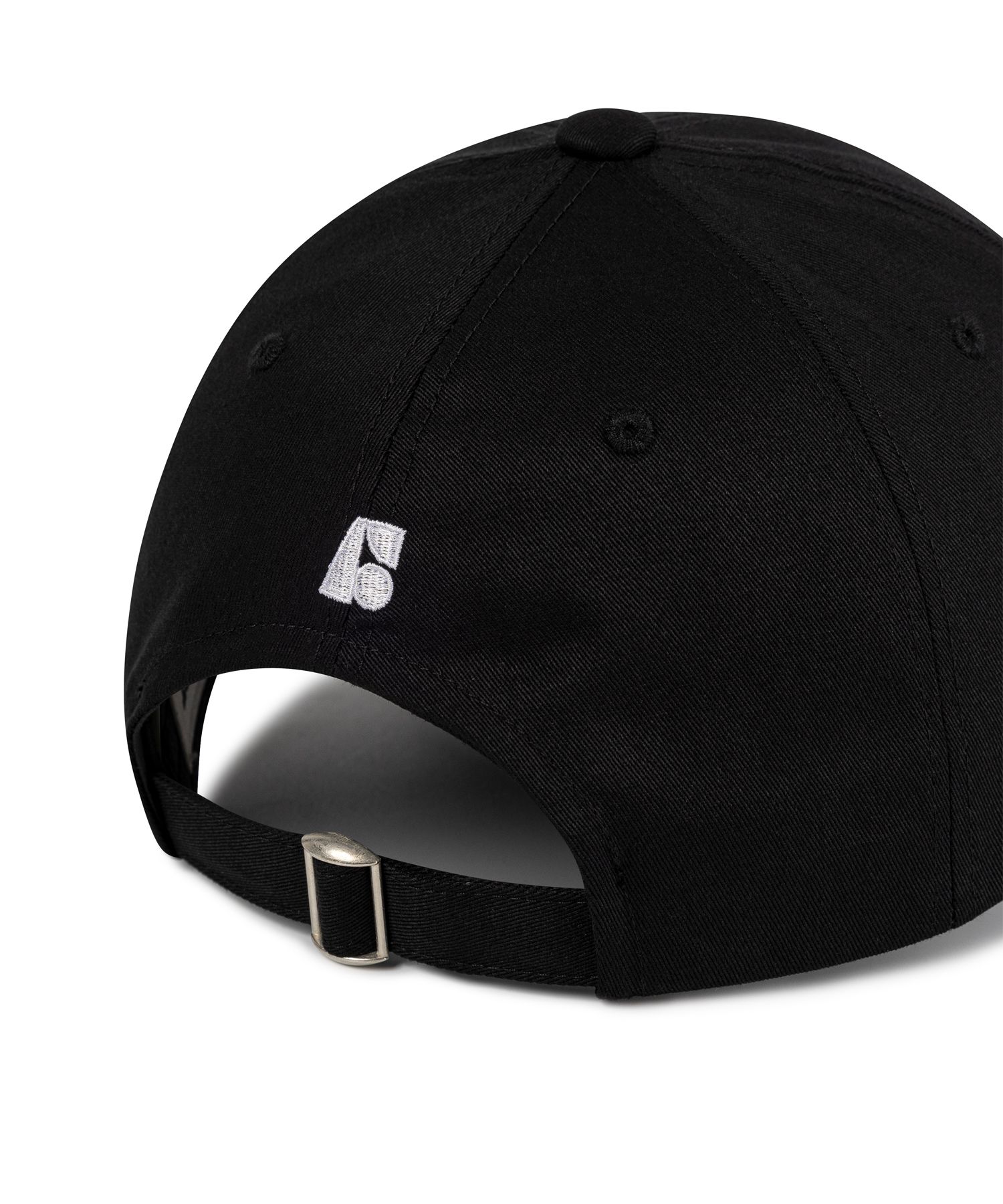 MUSINSA公式 | ONRIDPROJECT Applique Twill Logo Ball Cap - Black