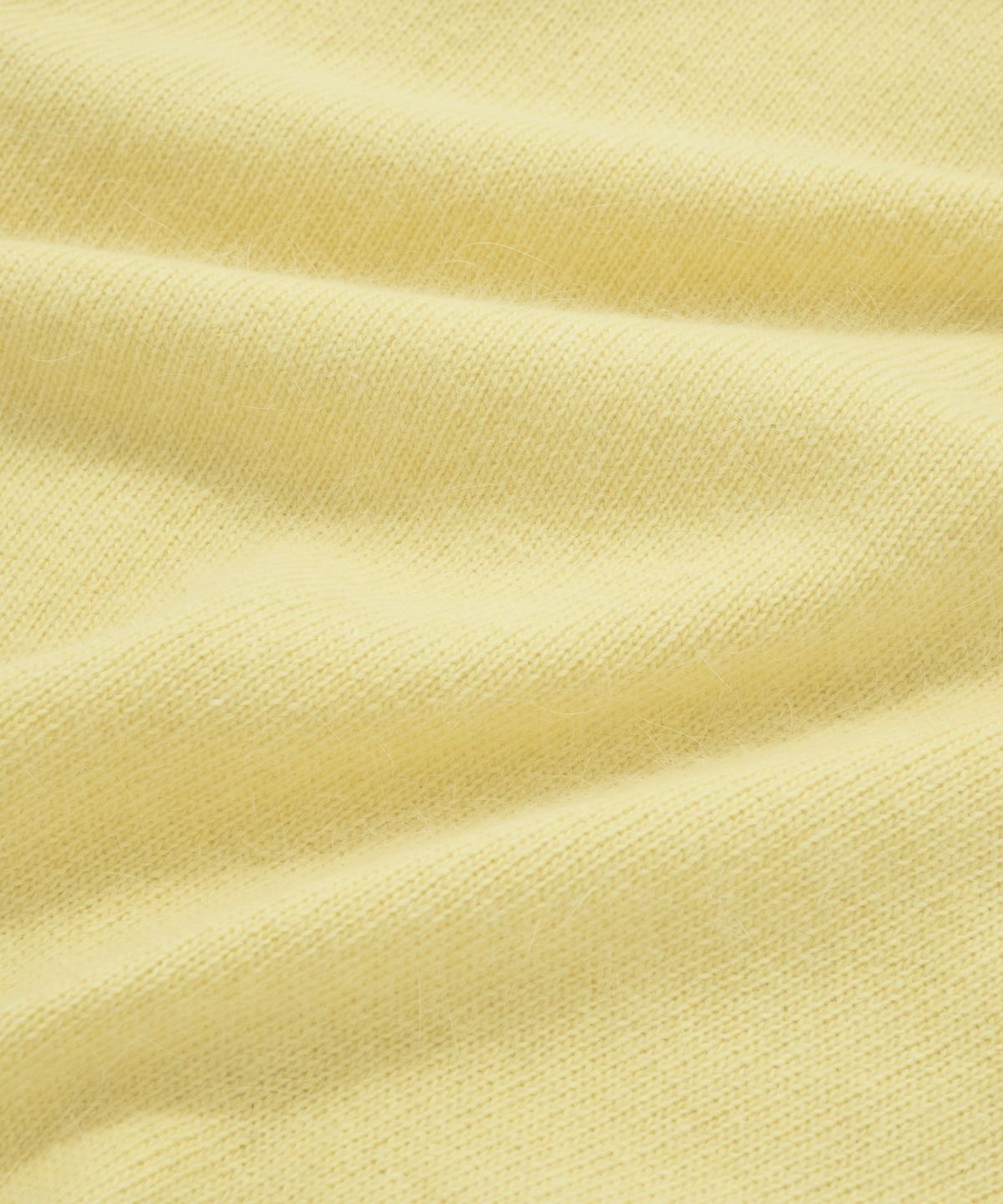 커버낫 우먼(COVERNAT WOMAN) 우먼 카라 앙고라 하프 니트 Yellow