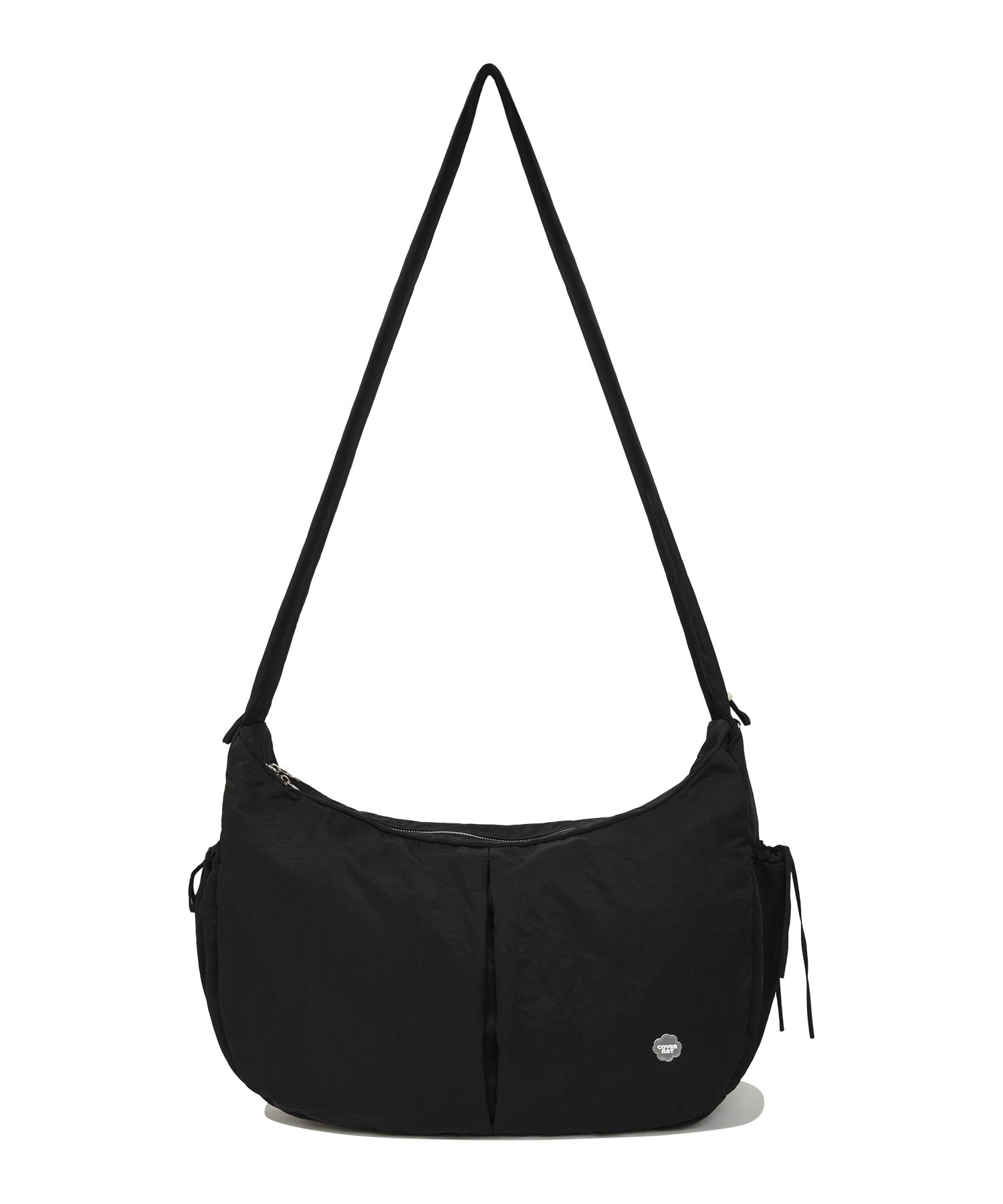 ★COVERNAT WOMAN★ Clover heart shirring big nylon hobo bag MUSINSA | COVERNAT WOMAN Clover Heart Shirring Big Nylon