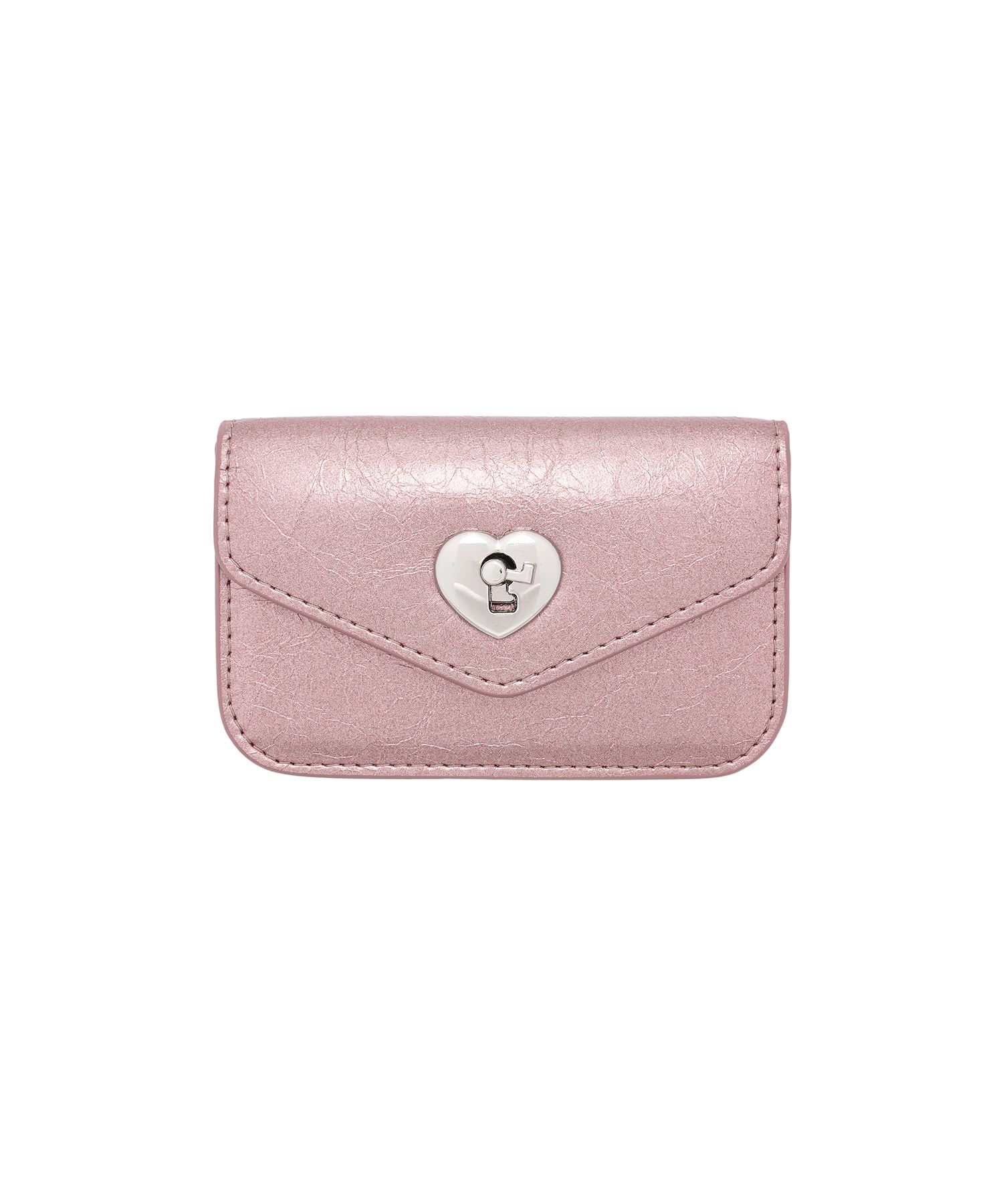 ◇LE MASQUE◇ Heartlock compact business card card wallet sk ◇LE MASQUE◇ Heartlock compact business card card wallet sk