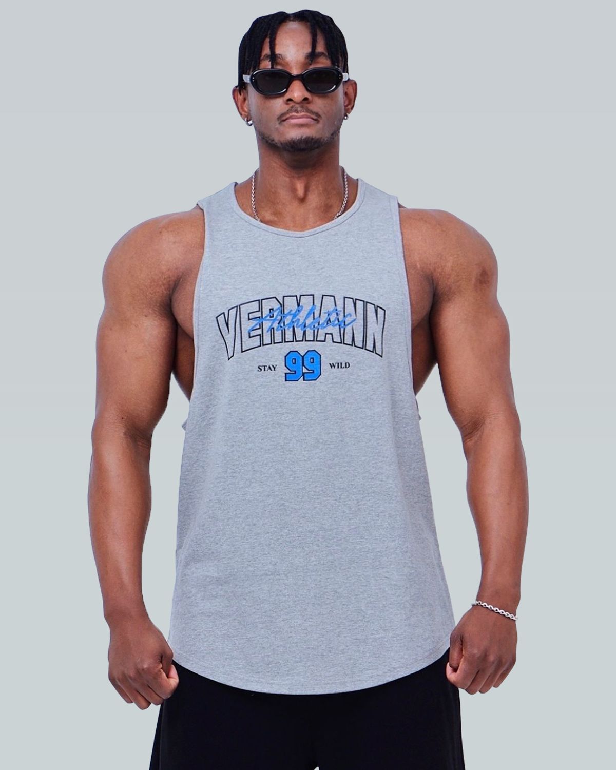 베르만 어패럴(VERMANN APPAREL) 99 로고 나시