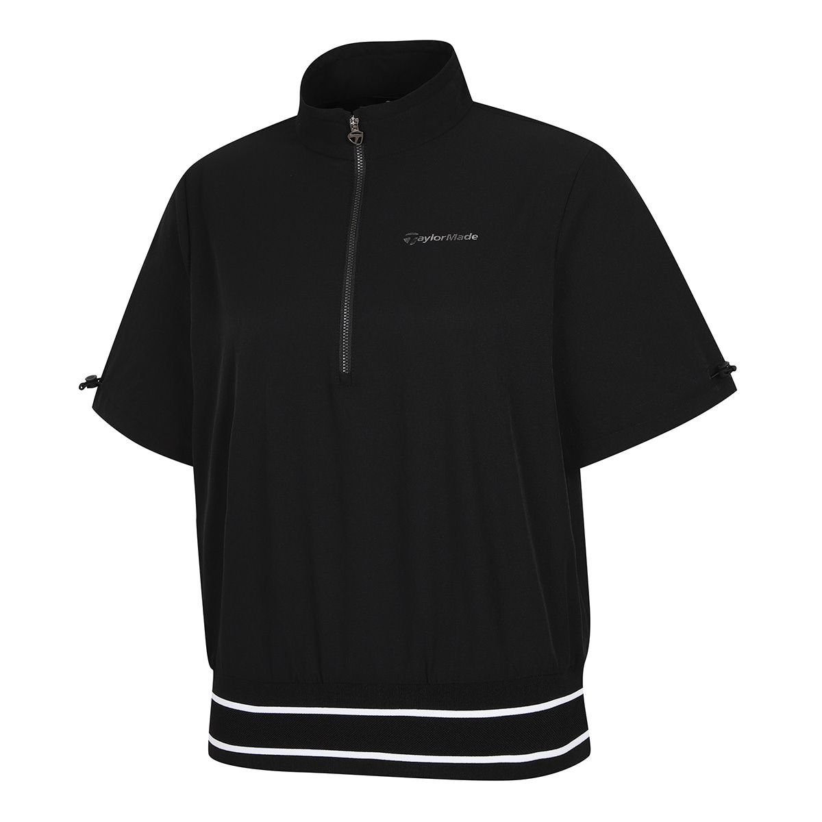 테일러메이드 어패럴(TAYLORMADE APPAREL) 여성 하이넥 아노락 반팔 티셔츠 TTN-61HG06-199