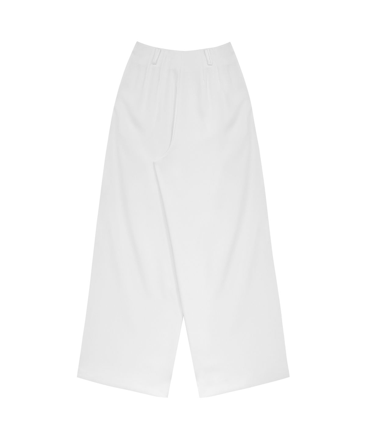 트리밍버드(TREEMINGBIRD) Scarf Wrapped Pants [ White ]