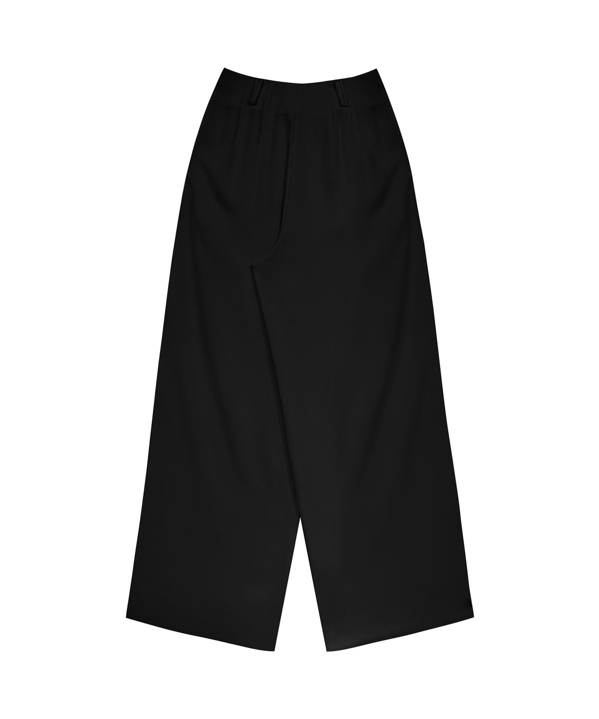 트리밍버드(TREEMINGBIRD) Scarf Wrapped Pants [ Black ]