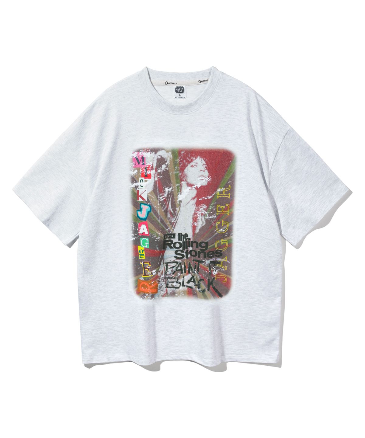 앨빈클로(ALVINCLO) JAGGER 오버핏 반팔티 AST4559 (2 COLOR)