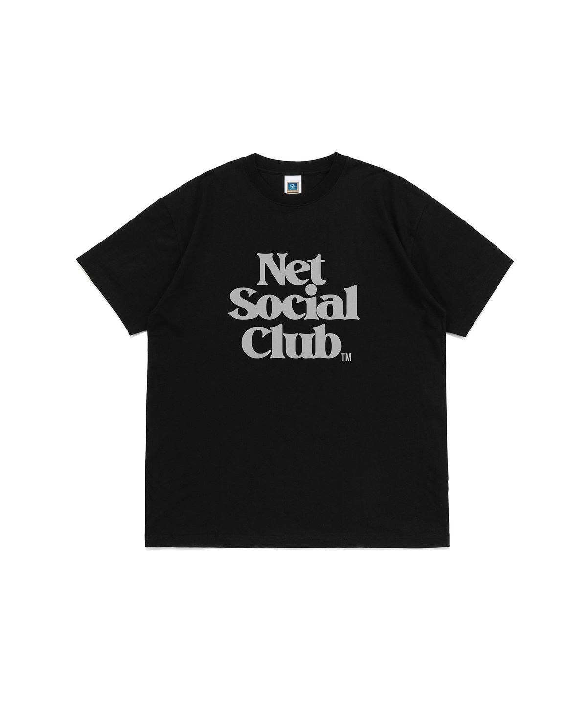 넷소셜클럽(NET SOCIAL CLUB) 비비드 OG 로고 반팔티 (블랙)