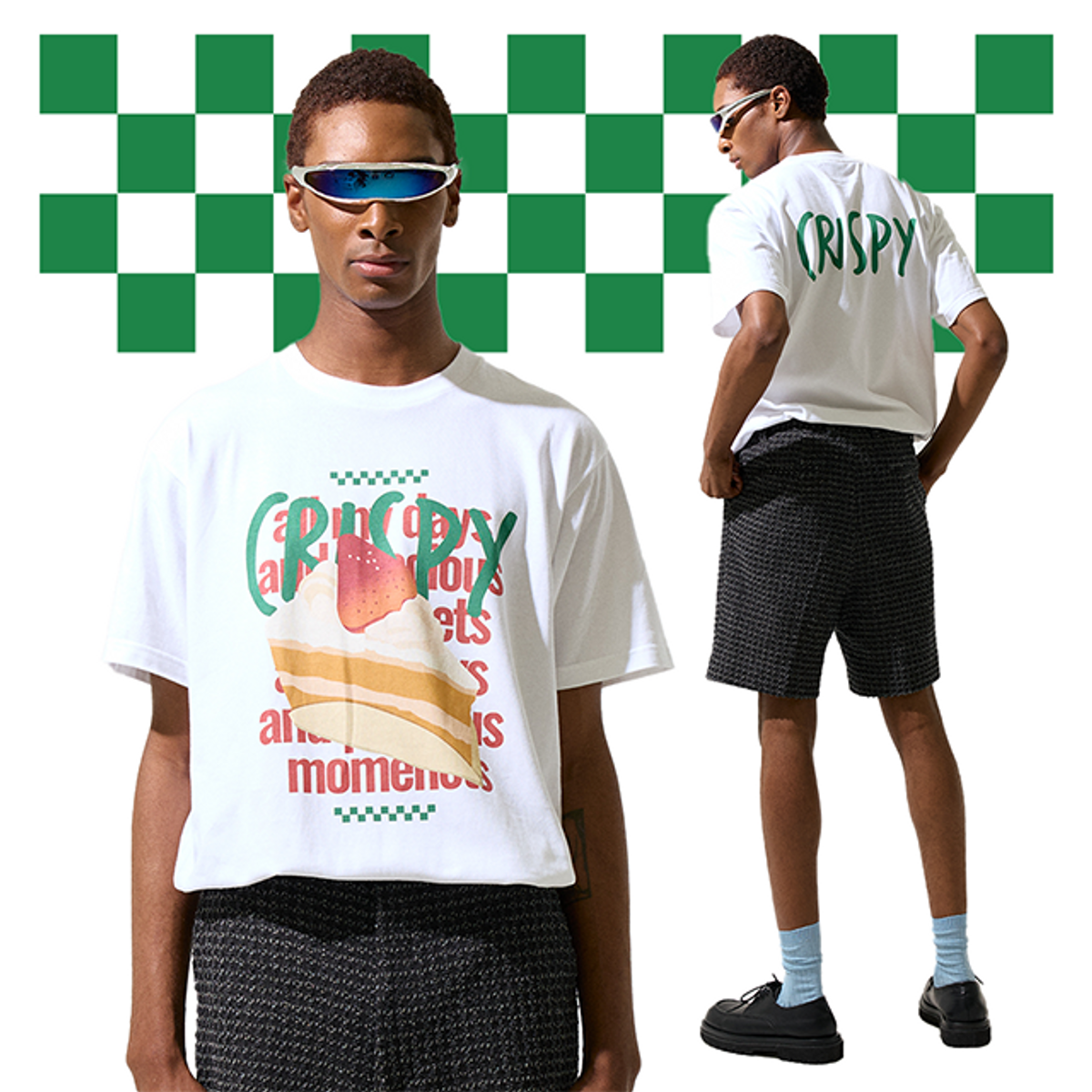 크리스피(CCCRISPYYY) Strawberry Cake Tee