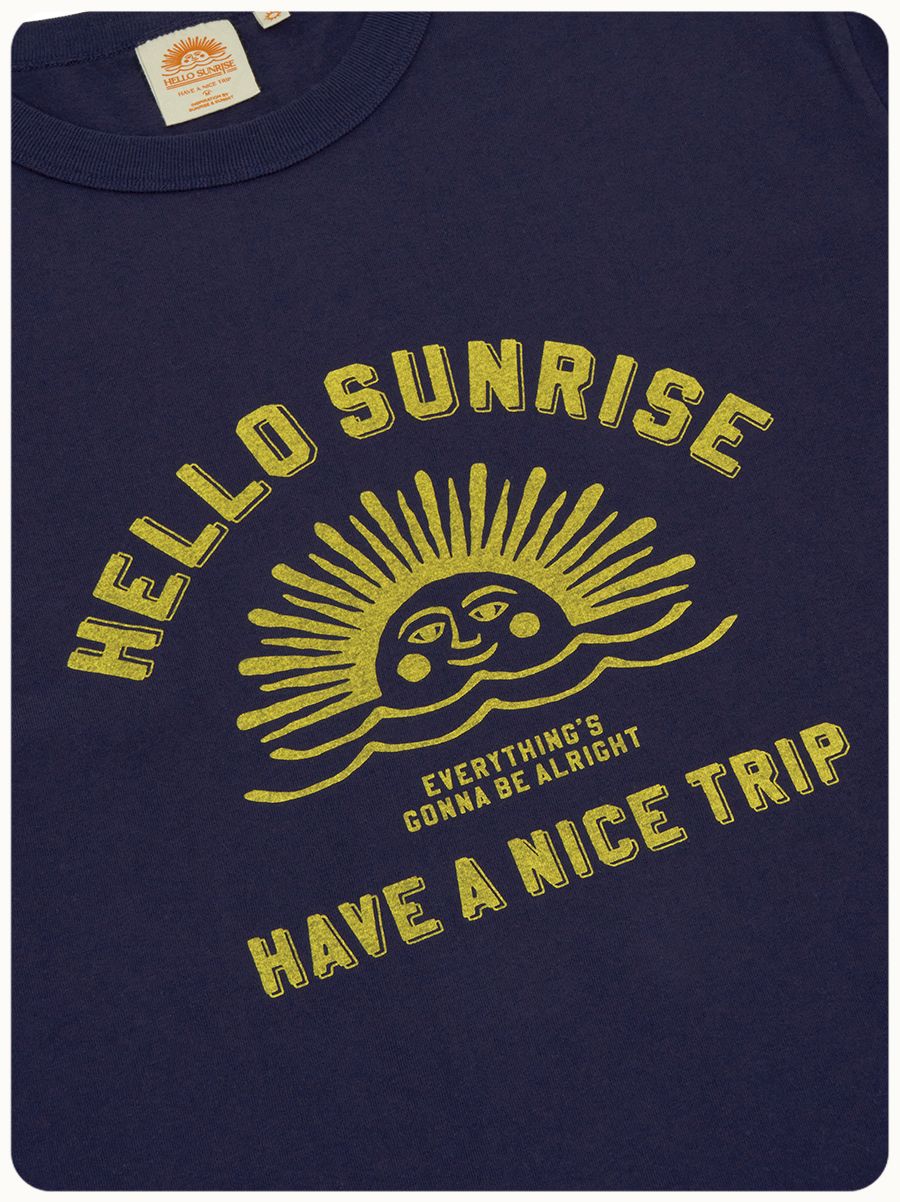 【HELLO SUNRISE】HS VTG ARCH LOGO TEE 4色 MUSINSA | HELLO SUNRISE HS VTG Arch Logo Tee_Purple Navy