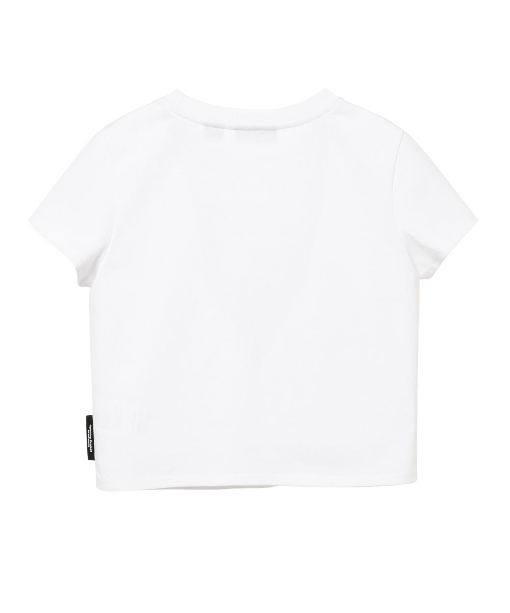 MUSINSA | OPENING PROJECT W Cropped Symbol T Shirt - 3D / White