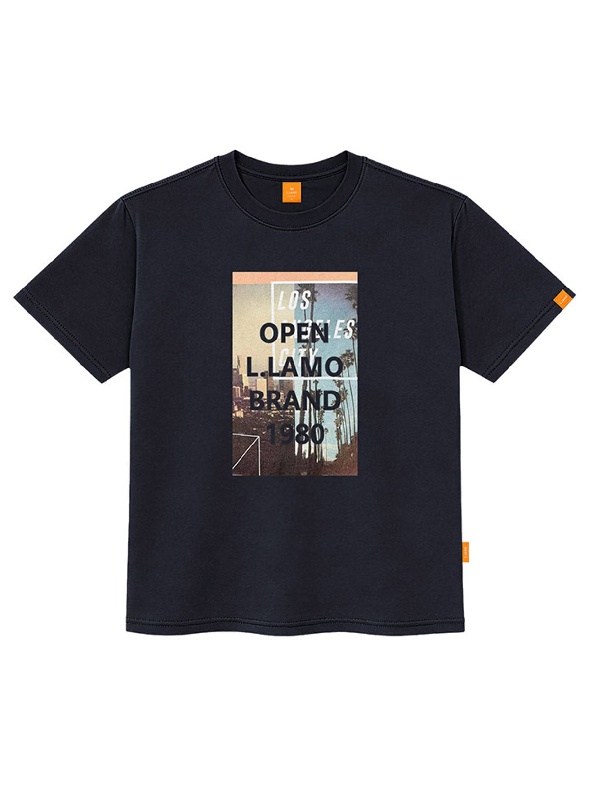 엘라모(LLAMO) 1980 반팔티셔츠 남녀공용 빅사이즈 S~4XL