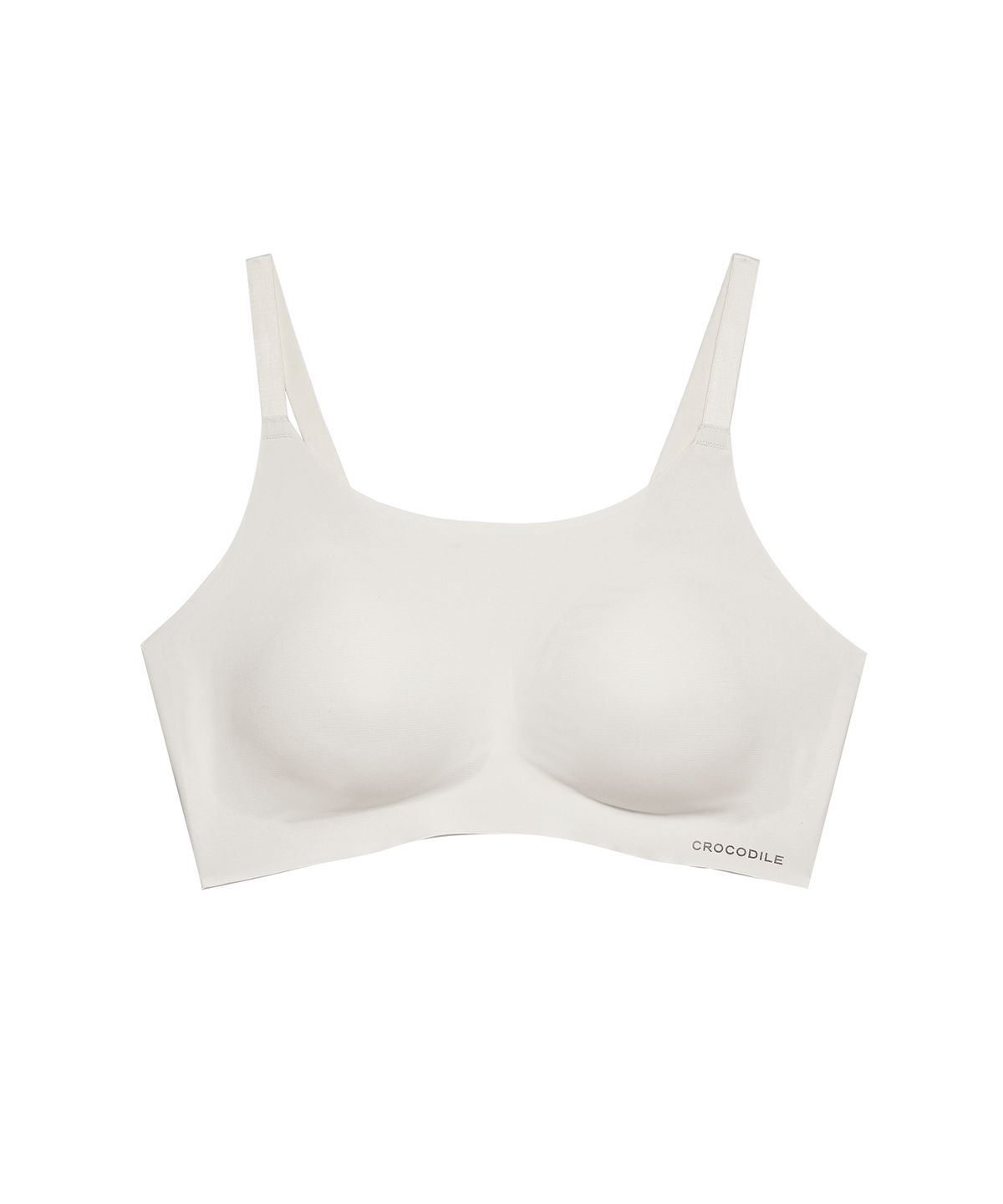 크로커다일 이너웨어(CROCODILE INNERWEAR) 라이크라 인견쉘론 스트랩 일체형 브라