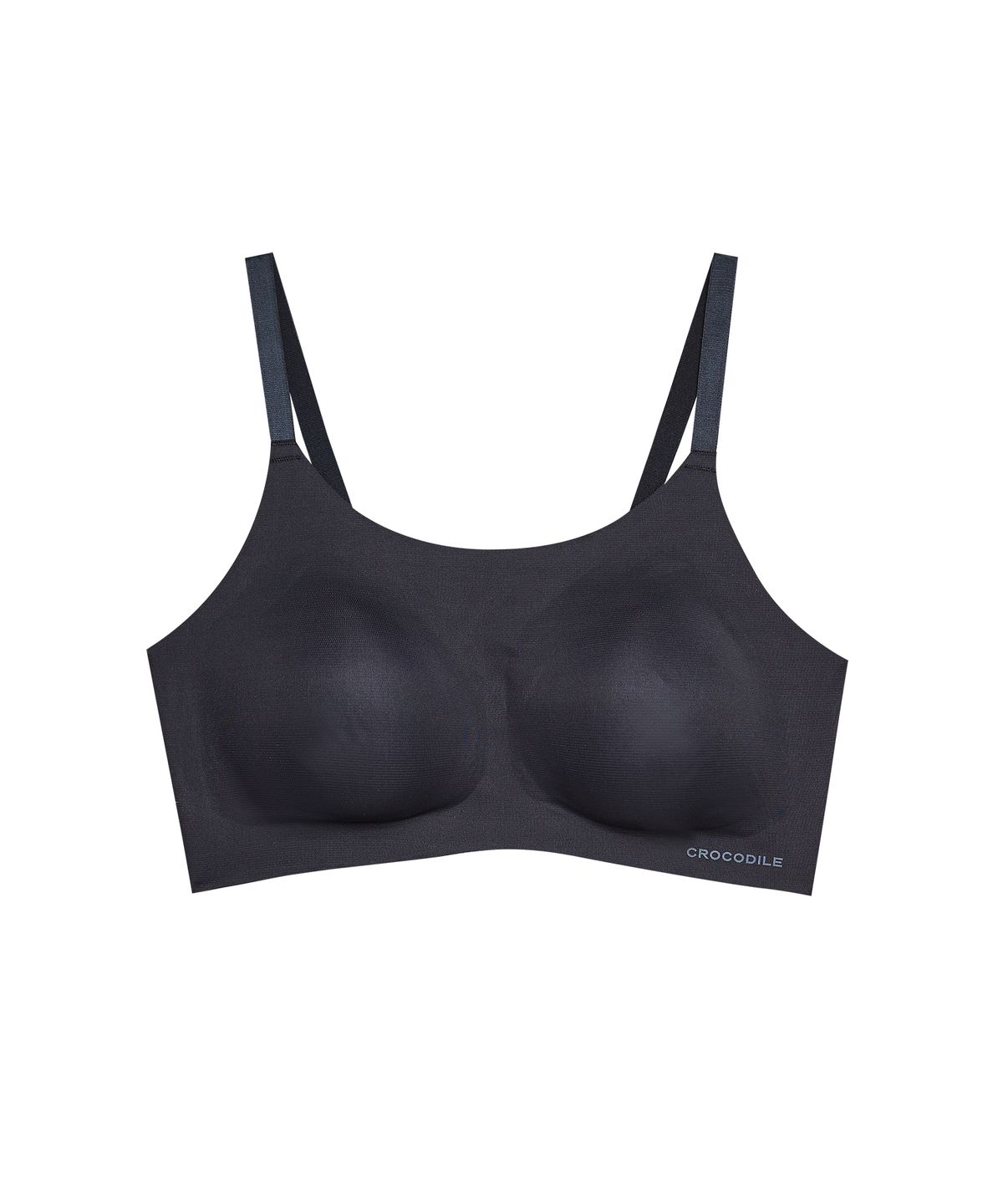 크로커다일 이너웨어(CROCODILE INNERWEAR) 라이크라 인견쉘론 스트랩 일체형 브라