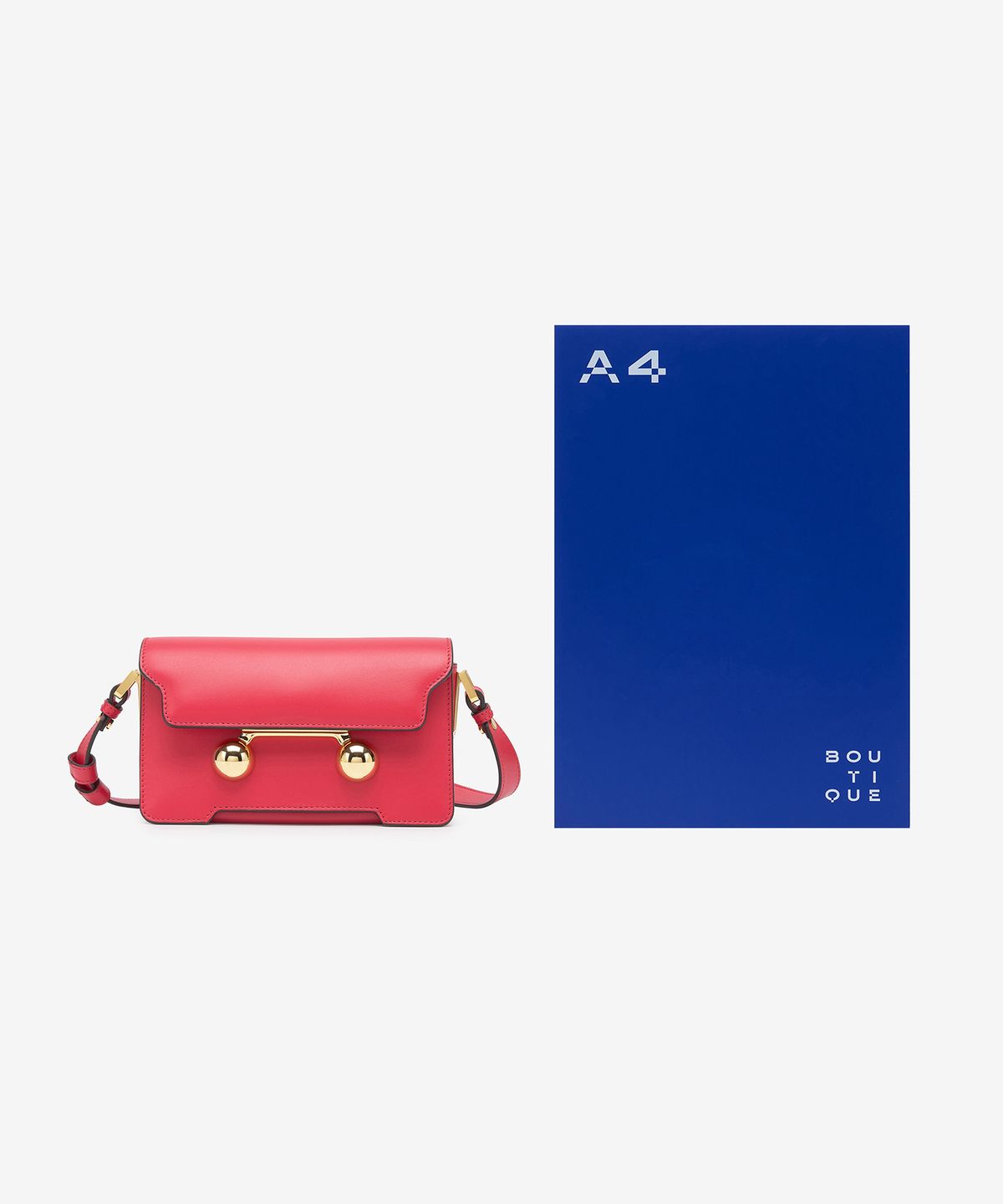 마르니(MARNI) 미니 트렁카루 숄더백 - 튤립 / SBMP0193U0P694800R67