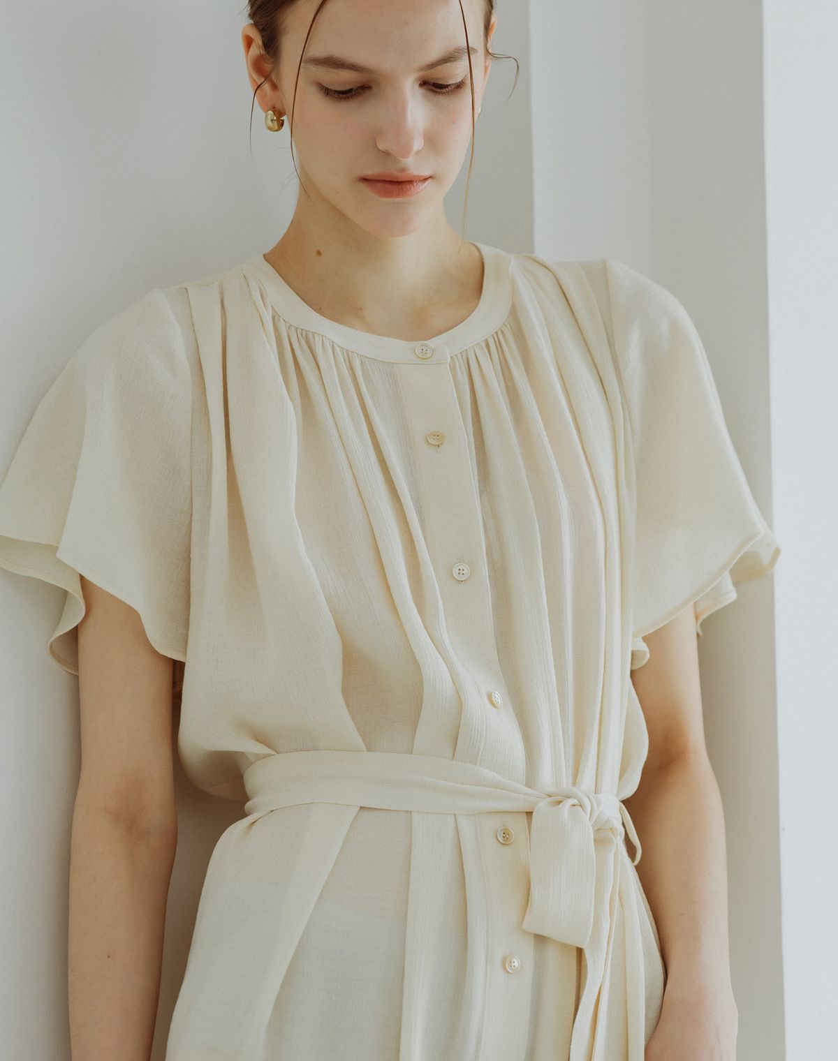 지에마르(GIEMAR) 섬머 롱 드레스 베이지 SUMMER LONG DRESS BEIGE