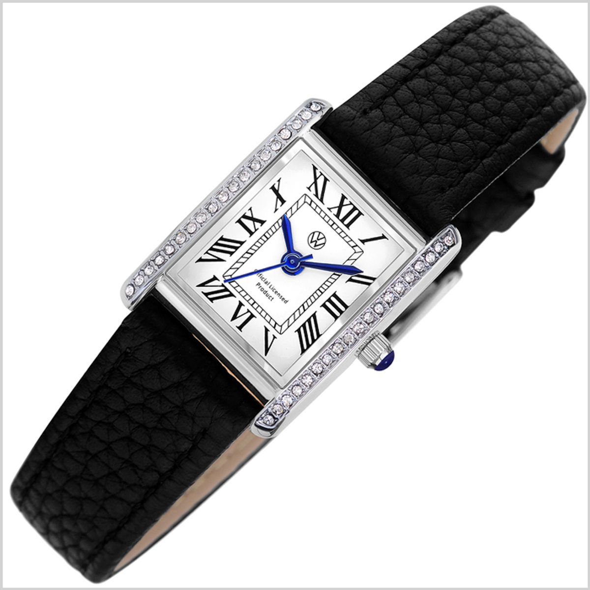 폭스바겐 와치(VOLKSVAGEN WATCH) 스퀘어 여성 가죽 손목시계