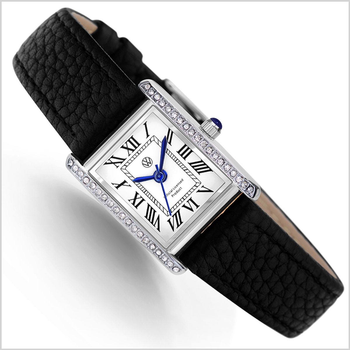 폭스바겐 와치(VOLKSVAGEN WATCH) 스퀘어 여성 가죽 손목시계