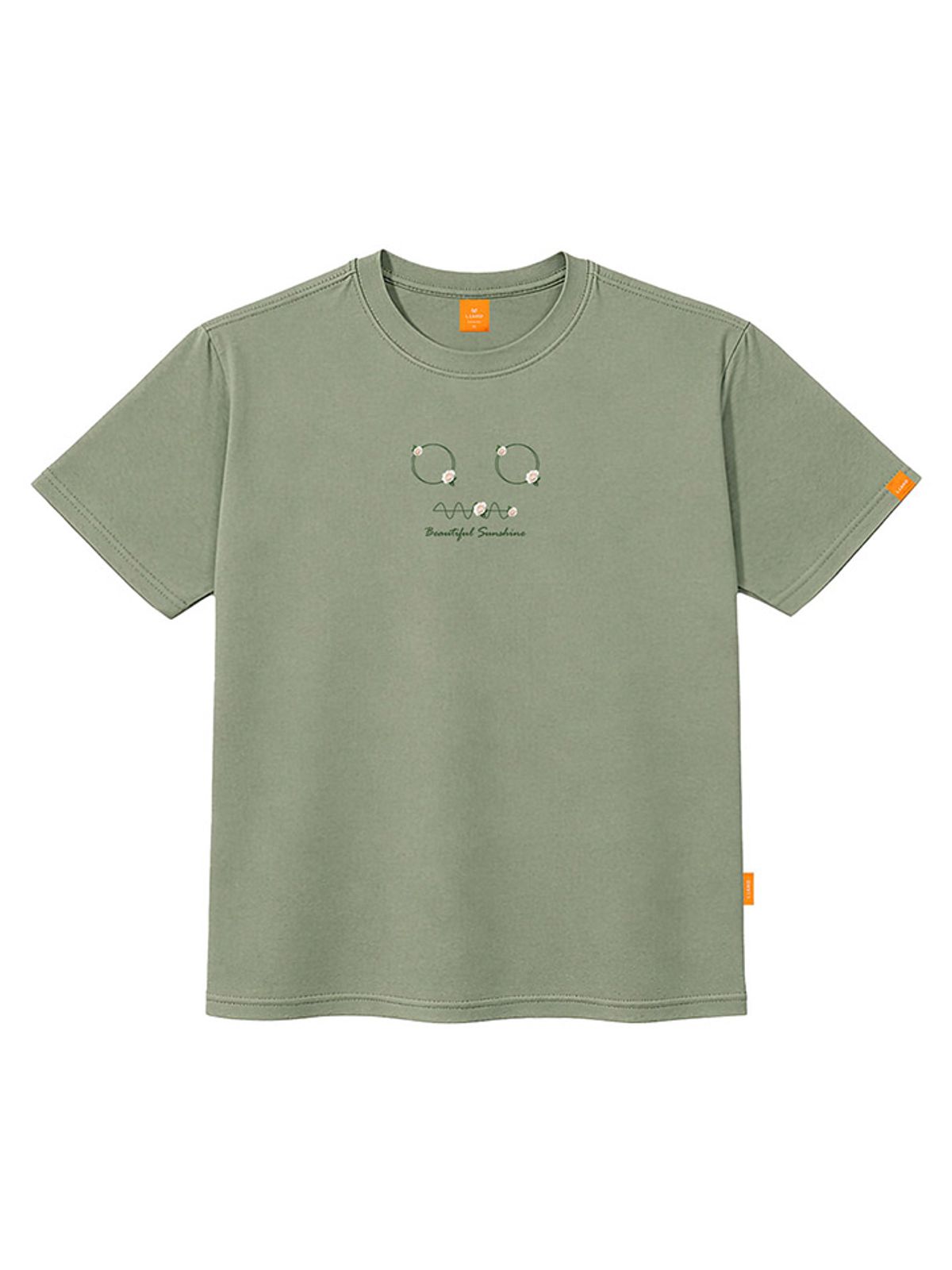 엘라모(LLAMO) 뷰티풀선샤인 반팔티셔츠 남녀공용 빅사이즈 S~4XL