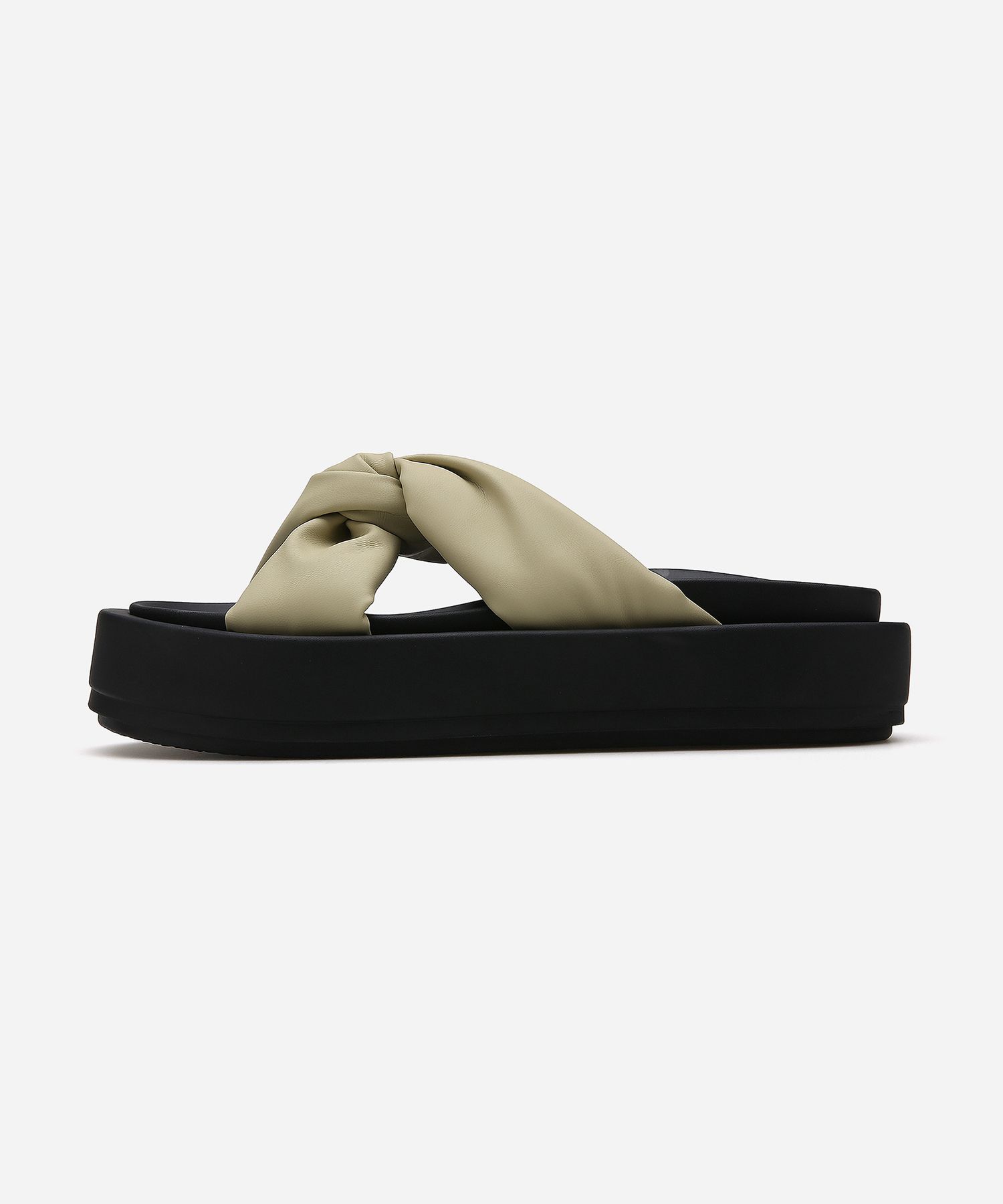 ◆saltyandcholate◆ Twister Platform Slippers 412423003 (4cm MUSINSA | SALT AND CHOCOLATE Twister Platform Slippers